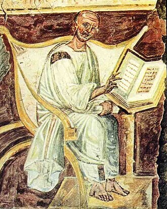 Retrato de Agustín de Hipona