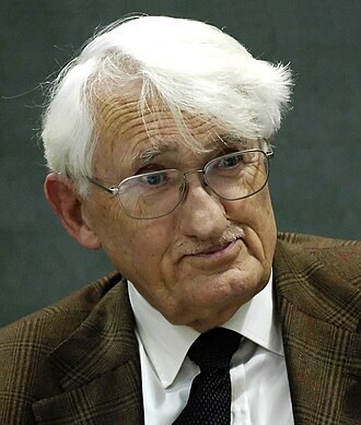 Retrato de Jürgen Habermas