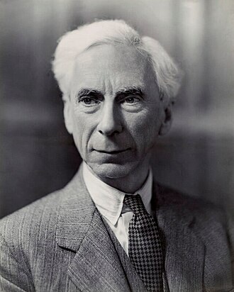 Retrato de Bertrand Russell
